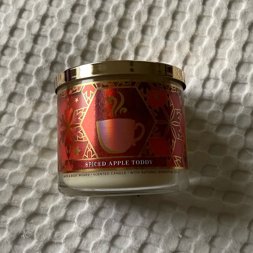 ‘Spiced Apple Toddy’ Bath and Body Works/White Barn Candle